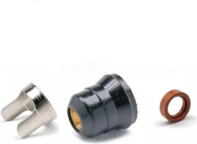 Hasweld fits Harbor Freight Titanium Plasma65 TI-PC65 iPT-65 56255 56811 59182 58895 59164 Plasma cutter consumables Nozzles Electrodes Cups kits (23pk tips Kits) - Image 5